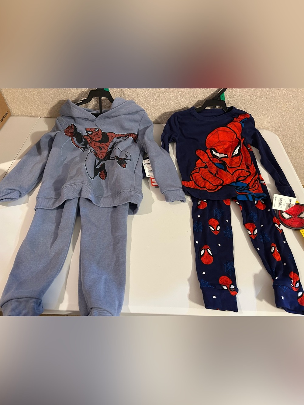 Spiderman Toddler Boy Hoodie and Jogger Set & Pajama Set 5T